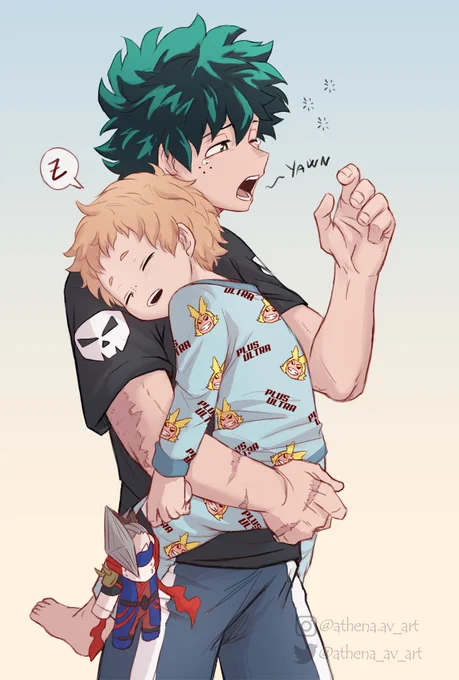 Some sleeping doodles for today I missed draw the whole family .#BKDK #bakudeku #deku #kacchan #izuku #bakugou #bakugo #KatsukiBakugo #katsuki #ktdk #MidoriyaIzuku 