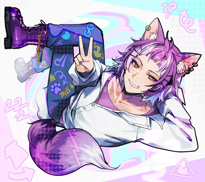 #猫の日 #twst 