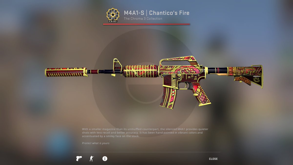 Stattrak m4a1 s golden coil well worn фото 60