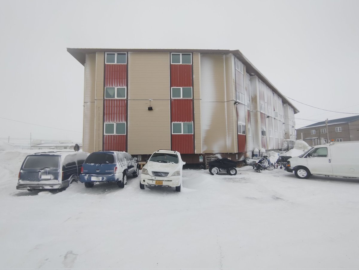 tammaq13's tweet photo. 2-22-23, 2 d Fah (-7 C), wind chill 0 d Fah (-18 C), Kotzebue, Alaska, had to (or wanted to) go store, so I snapped a few, yeah, snow keeps on coming https://t.co/eL8dPA5n0E