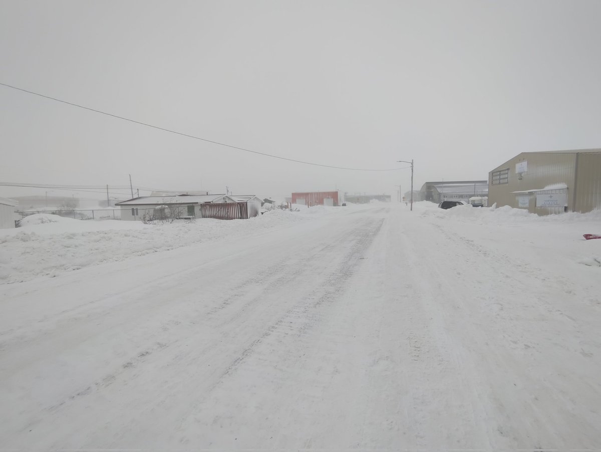 tammaq13's tweet photo. 2-22-23, 2 d Fah (-7 C), wind chill 0 d Fah (-18 C), Kotzebue, Alaska, had to (or wanted to) go store, so I snapped a few, yeah, snow keeps on coming https://t.co/eL8dPA5n0E