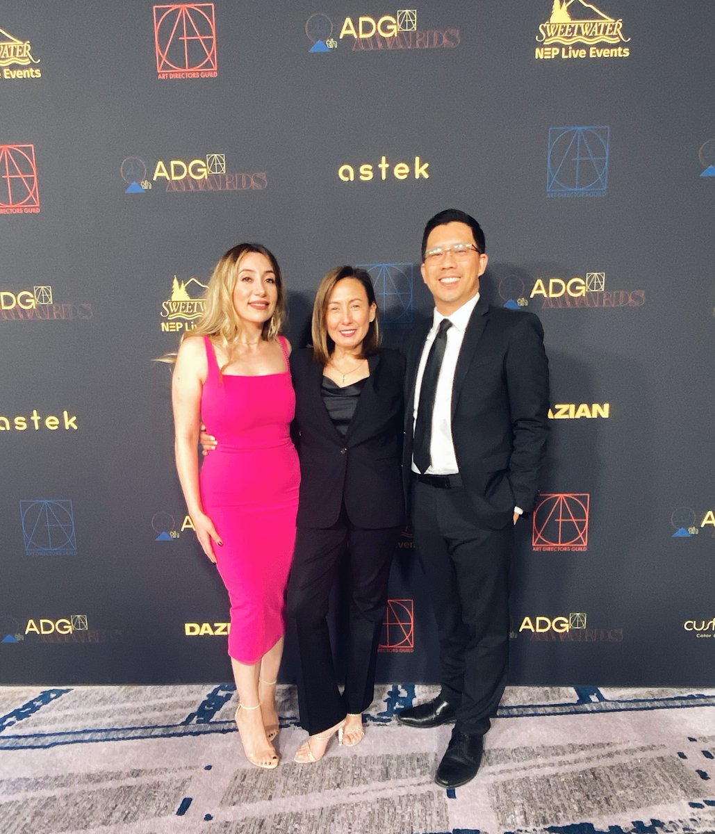 Firstent's tweet photo. #FirstEntertainment was a proud sponsor of the 27th Annual @ADG800 Awards held on Saturday. Hosted by @YNB, the ceremony celebrated production designers for their outstanding work in film &amp; TV. ✨ To see the list of nominees &amp; winners, visit: https://t.co/2DfTh8MgGh. #ADGAwards https://t.co/zN5ko3U2We