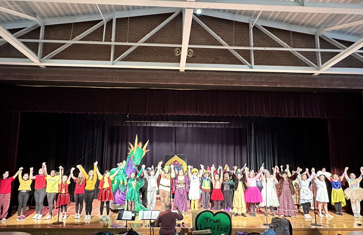 Be cool like Donkey &amp; Shrek!! Come see the LDMS production of Shrek, Jr. on Friday at 7pm or Saturday at 1pm. Our cast can’t wait to see you there!!