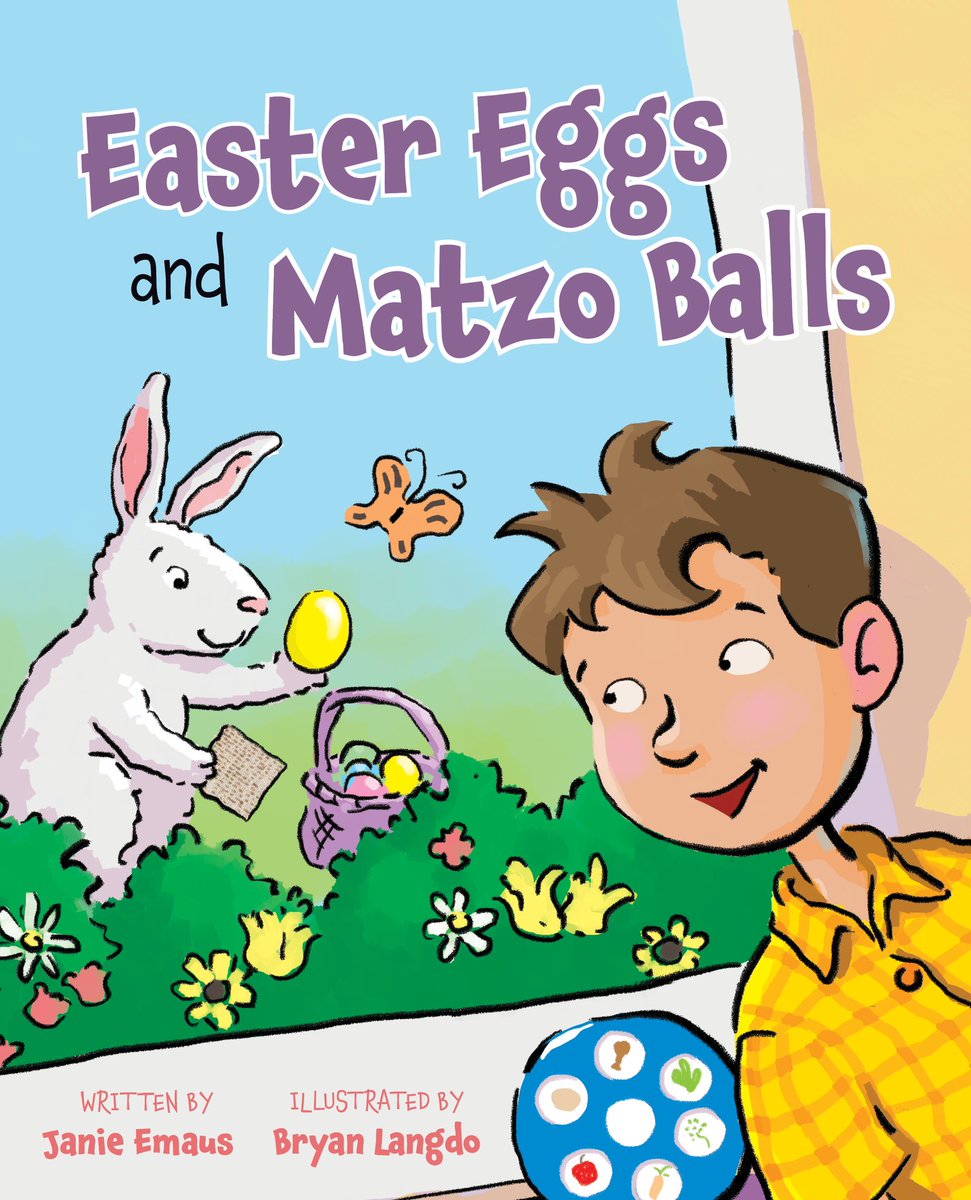 nchurnin's tweet photo. Feb. 22, 2023 KidLitQuoteOfTheDay: "We're all out of matzo." Aunt Evie flipped the box upside down. "And the store won't have any more for a few days." "Don't worry," Grandpa answered. "Miracles happen."--Easter Eggs and Matzo Balls by @Janie_Emaus #BryanLangdo @skyponypress https://t.co/ZRGjpLGu0G