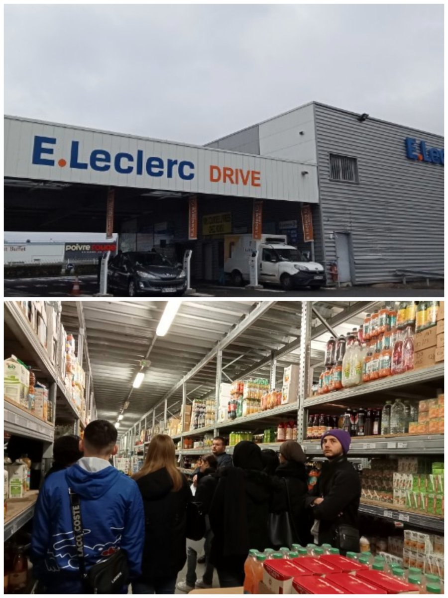 isabelle_rouby's tweet image. 👍Visite chez @Leclerc #olivet. 1️⃣0️⃣ jeunes @poleemploi_RCVL #OrléansSud&amp;amp;Ouest en #CEJ et #AIJ découvrent le métier de préparateur de commandes ✅ À suivre pour les recrutements 🏁emploi🏆! @patrick_boissy @christellevanc2