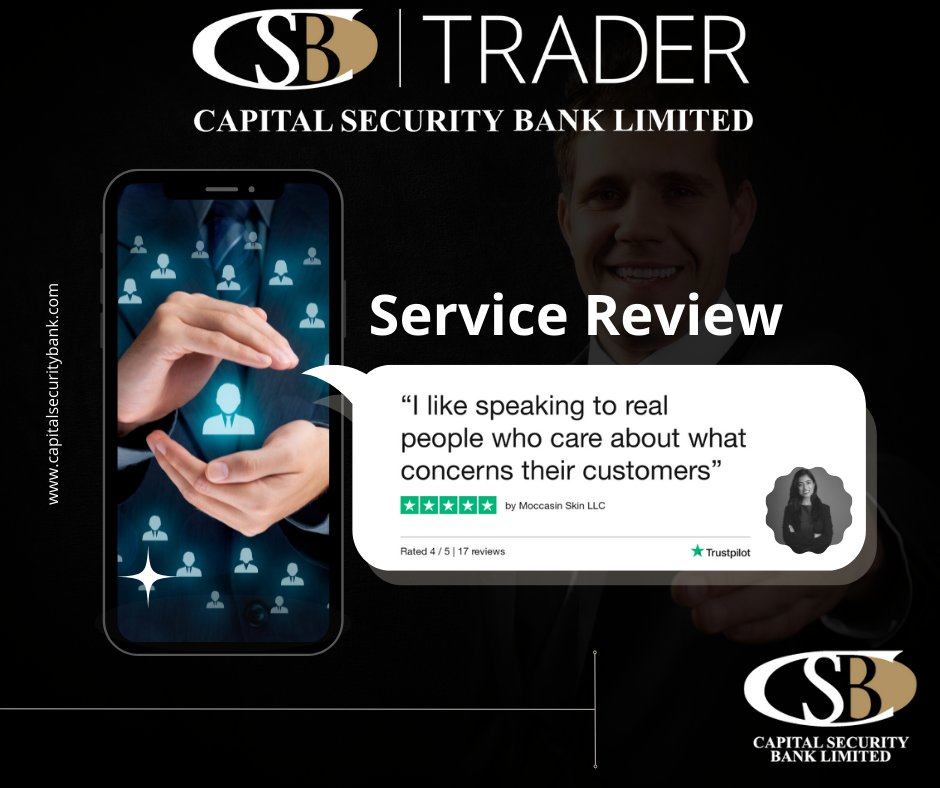 CapitalSecurit6's tweet photo. We appreciate the reviews our clients leave, customer satisfaction is our priority.

Visit our website for more information and to become a valued client of Capital Security Bank:
https://t.co/MqLUSrnlCi https://t.co/N9ewjkPAyV