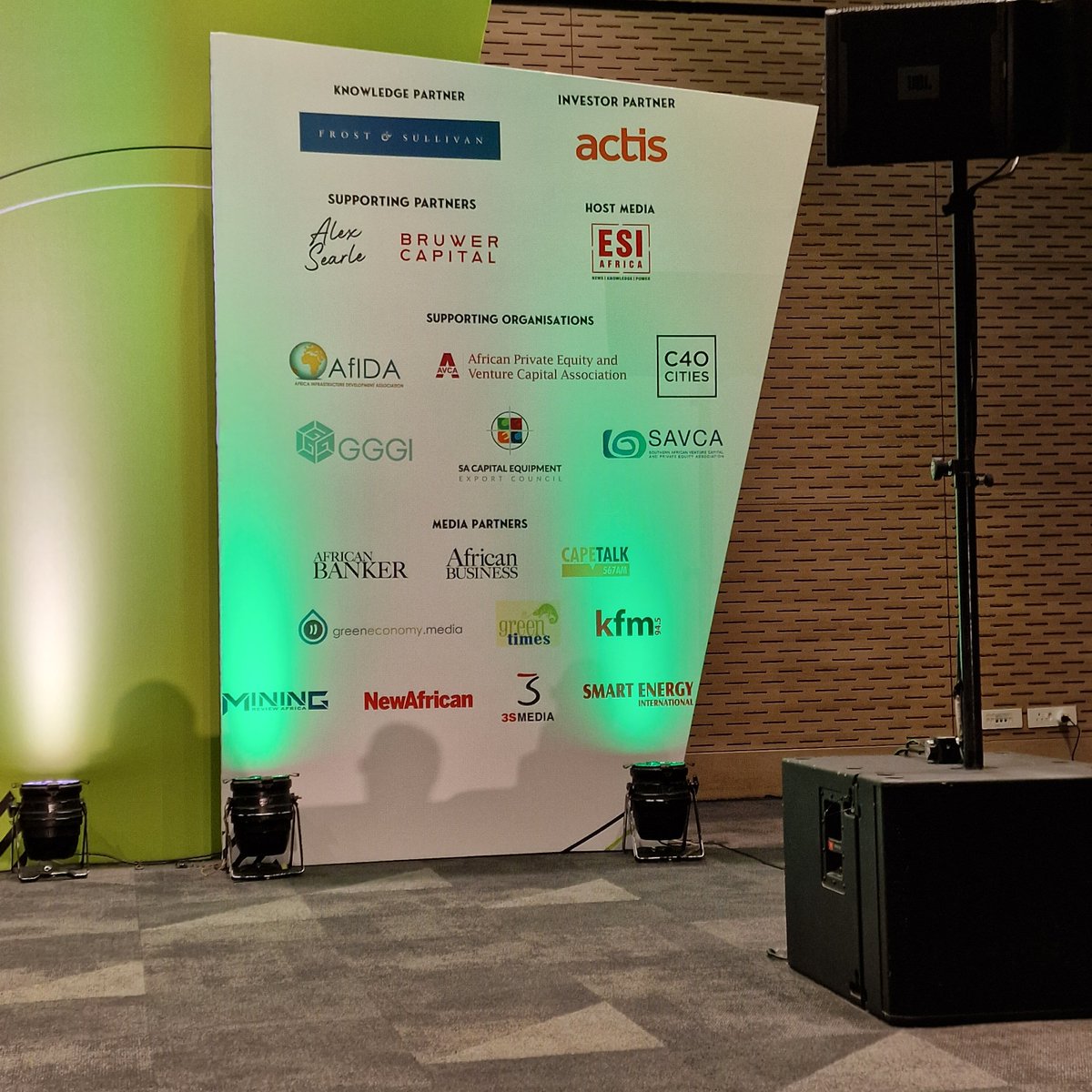 GGGIAfrica's tweet photo. @MalleFofana talks to @ESIAfrica at the #AGES2023 about @GGGIAfrica and how the #Institution supports countries #transitionto a #GreenEconomy model and its #committments to #member #countries on #its support to assist #leapfrogging to #GreenEconomy. https://t.co/S0n1WQAQET