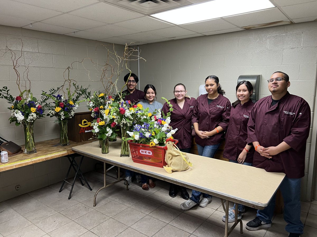 culinaryartslhs's tweet photo. Today, LISD Culinary catered lunch in the International Room at the San Antonio Rodeo and helped set up for buyer auctions.
#LHSCulinaryArts
#CTELockhart
#LHS
#LockhartHS
#LOVEMYLISD
#Lockhart4People
#LockedonExcellence
#UnLockingPotential
#LockhartLeading https://t.co/lmwRnuhXuT