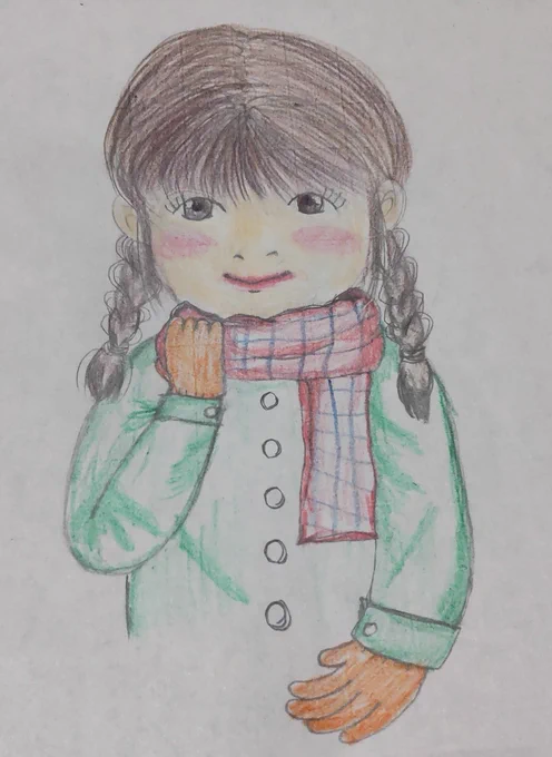  全然、美人画ではないのですが、、必死で人物画、探しました!! 