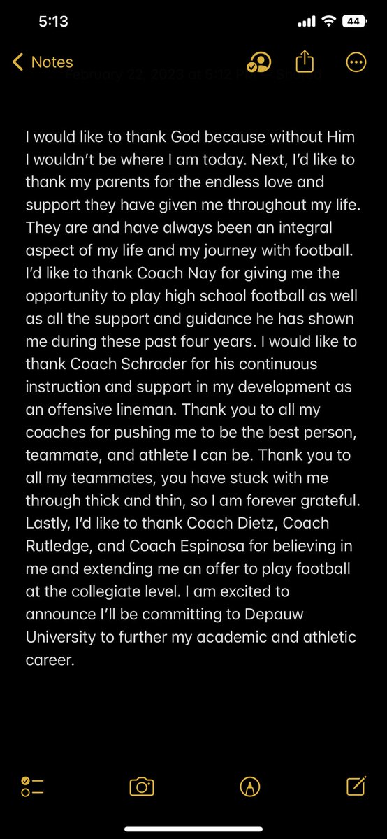 zkerr5935's tweet photo. Committed!!
I am excited to announce that I will continue my academic and athletic career with @DePauwTigersFB and @DePauwU.

Thank you @qbdietz,@CoachRutledge76, and @MasonEspinosa1 for the opportunity.
Go Tigers 🐅

@LCCknightFb @LCC_Athletics @lafacatholic https://t.co/TdRUgVGm7I
