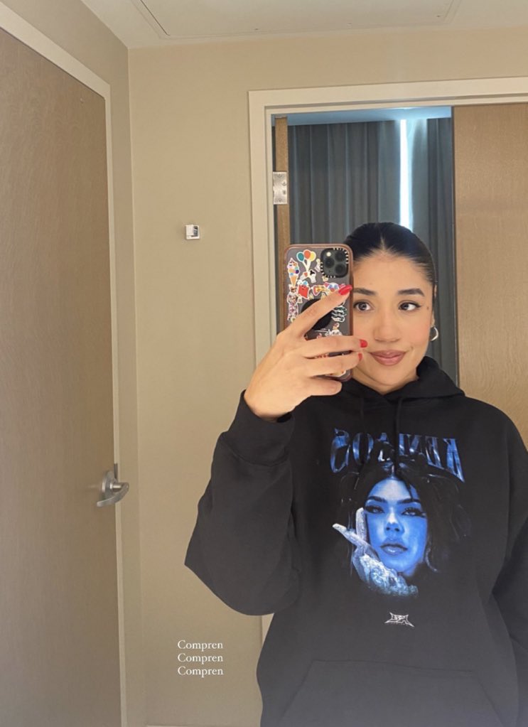 y yo me di cuenta de lo mucho que quería esa merch