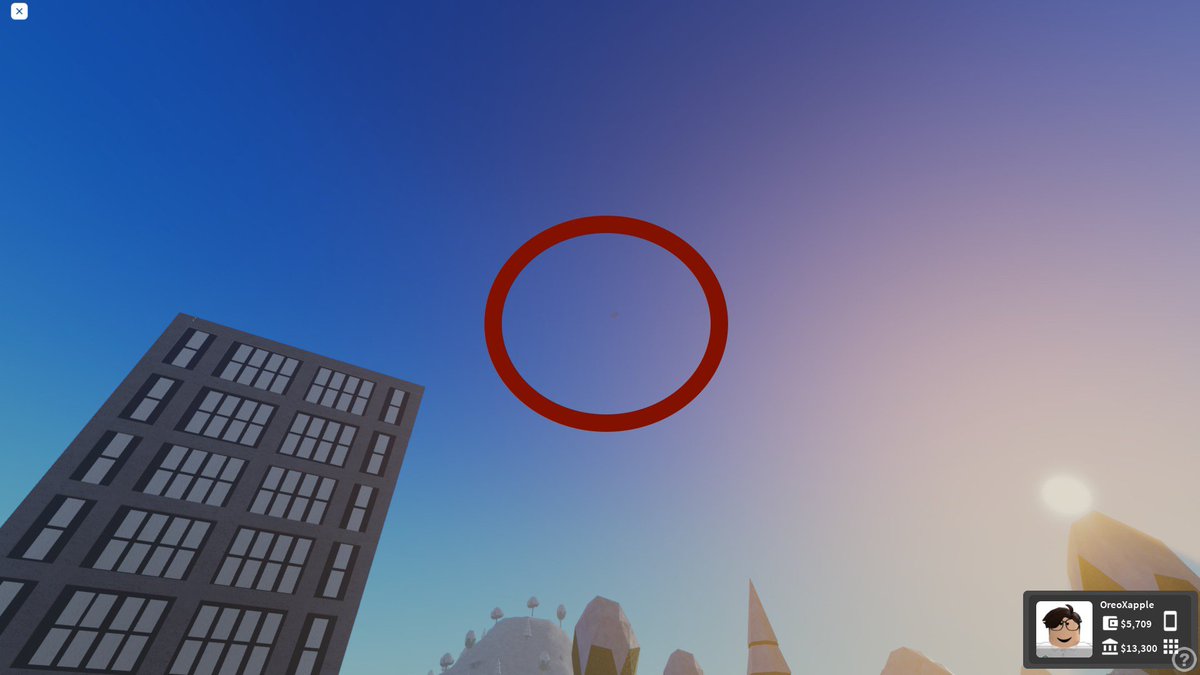 VictoriasState's tweet photo. State of Emergency until 3:54 PM EST 2/24/23 due to a random object being in the sky. The government believes that a citizen's house has blown away due to high winds reported in the area. 

#ROBLOX https://t.co/PKEfTIoXCD