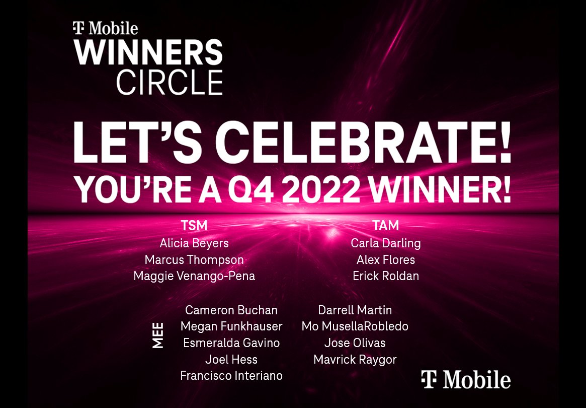 Please join me in CONGRATULATING our Mobile Distribution Q4 2022 Winner's Circle Winners! 🥳 Thank you all for your contributions! #trucklife <a href="/ChartierDoug/">Doug Chartier</a> @JacksonTingley