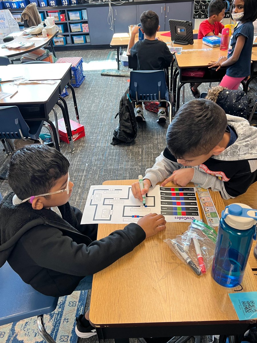 1stGradeMsKemp's tweet image. 🎓🤖 Students are flipping out over their justification skills using @MicrosoftFlip  and showing off that 3D shape knowledge!🤯 Using @Ozobot  to solve riddles and identify shapes, they&apos;re taking learning to the next level!🚀 #STEMeducation #futurereadylearner  #edtech