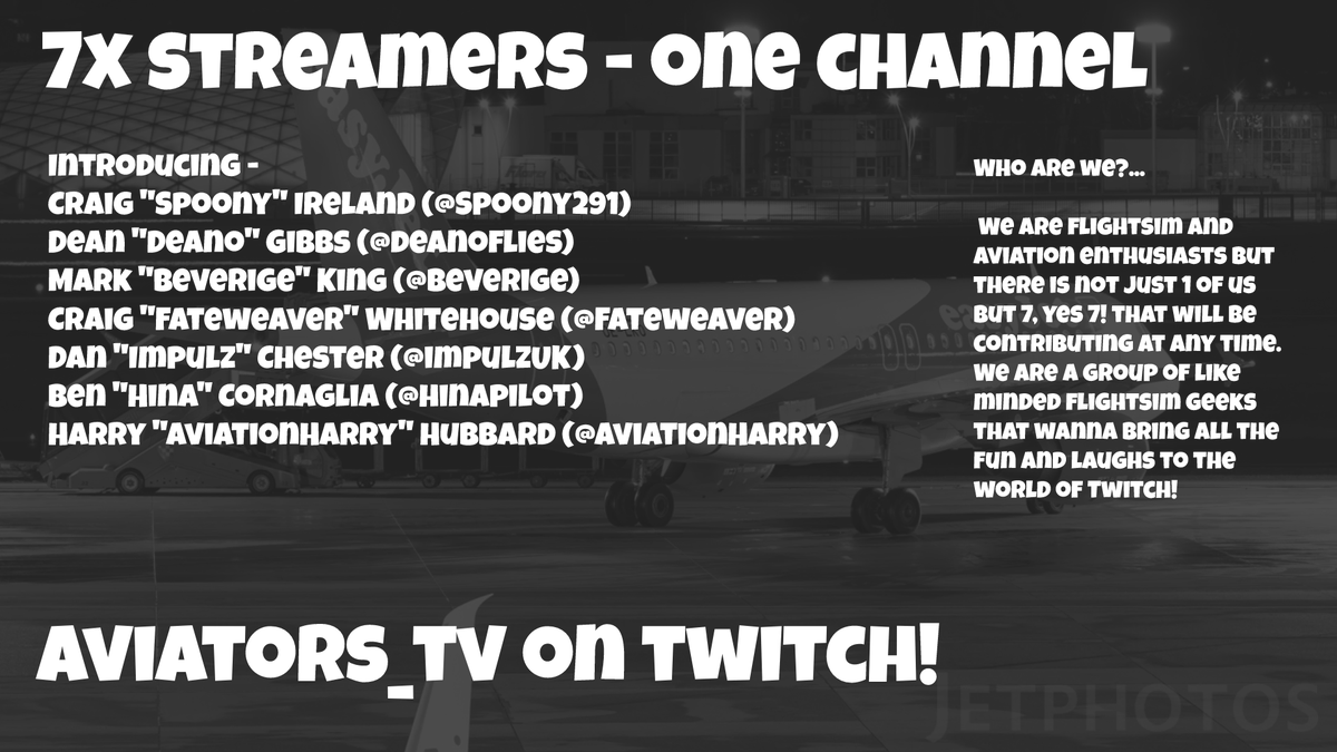 Aviators_TV's tweet image. And just like that, we are on Twitter! Come and meet our Aviators!🤩 - What an amazing community we have already built in just over 5 months, 193 followers and now seeking the next big number- you lot are legends keep it up!❤️

#flightsim #flightsimulators #aviation #avgeek