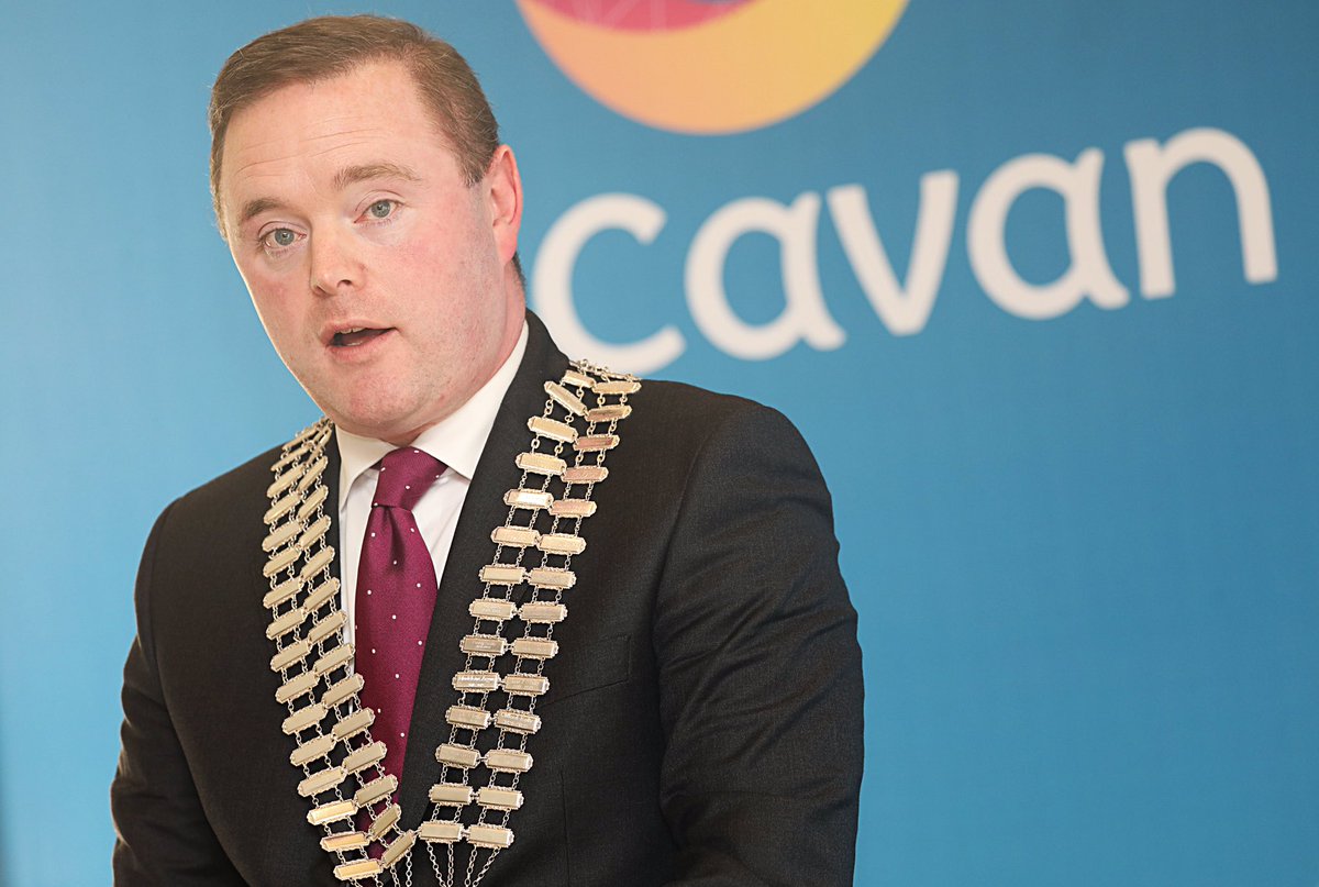 JohnPaulFeeley's tweet photo. 🔵⚪️Pleasure to launch the programme for Cavan Calling 2023 @cavancalling in @CroverHouse on the Shores of Lough Sheelin. 

This programme &amp; events in every part of the county will be a fantastic chance to bring communities together &amp; welcome Cavan people from home &amp; abroad 🔵⚪️ https://t.co/Cf6VOMaCCs
