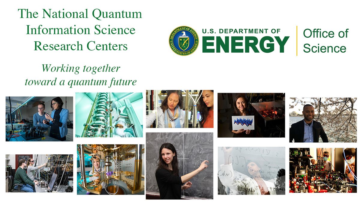 Five @doescience National QIS Research Centers, each led by a national lab, have continued to advance R&D in quantum ⚛️ info science & tech since 2020. ℹ️bit.ly/NQISRCs. @sqmscenter @C2QAdvantage @qnextquantum @QuantumSciCtr

#QuantumSystemsAccelerator
#QuantumQuintet