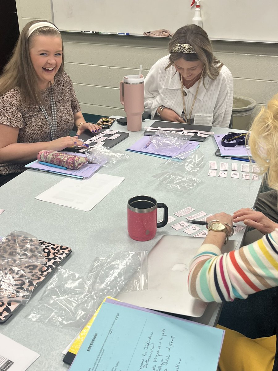 AVID professional development at its finest at SCHS!  #FalconsRISE