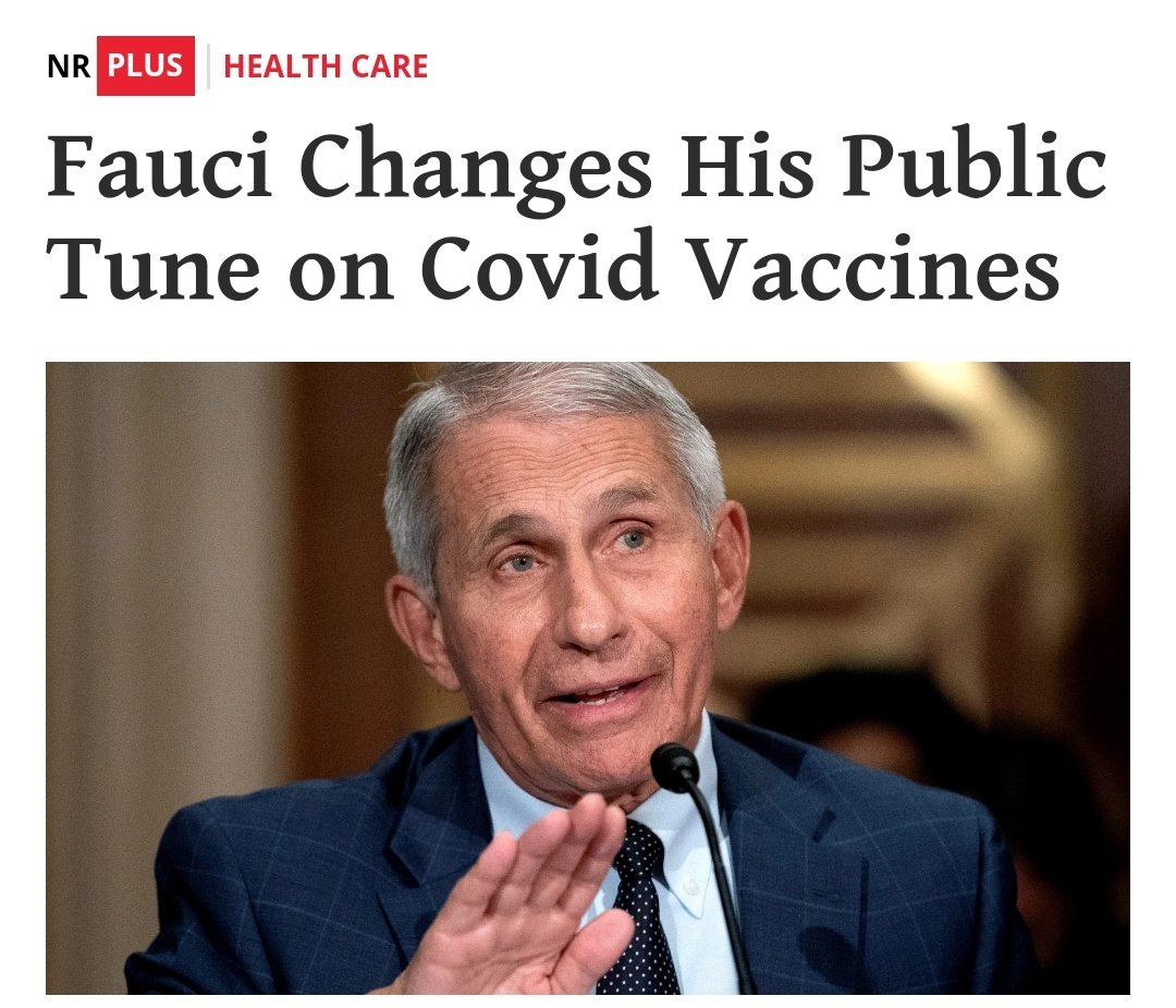 DrEliDavid's tweet photo. Fauci admits that Covid vaccines “elicit incomplete and short-lived protection against evolving virus variants”.

All rats are fleeing the sinking ship 🐀
_ https://t.co/0rKwbYnZKt