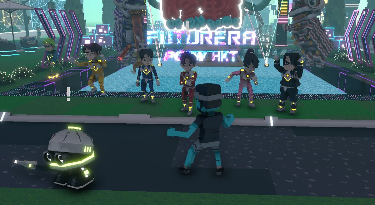 oktaysimak's tweet photo. @TheSandboxGame I found the Star Team in PCCW HKT Futurera! 🎮 #LunarNewYearTSB https://t.co/2Na8v09zPr