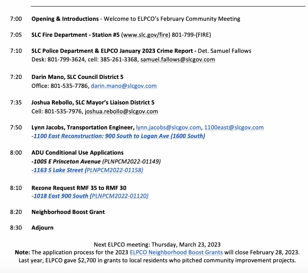 East Liberty Park Community Organization (ELPCO) tweet media