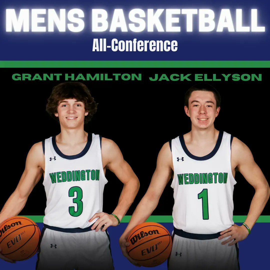 Congrats to Grant and Jack on their All-Conference accomplishment! <a href="/UCPSNC/">Union County Public Schools</a> <a href="/UCPSNCAthletics/">UCPS NC Athletics</a> <a href="/AGHoulihan/">Andrew G. Houlihan</a> <a href="/WeddingtonHSNC/">Weddington High School</a>