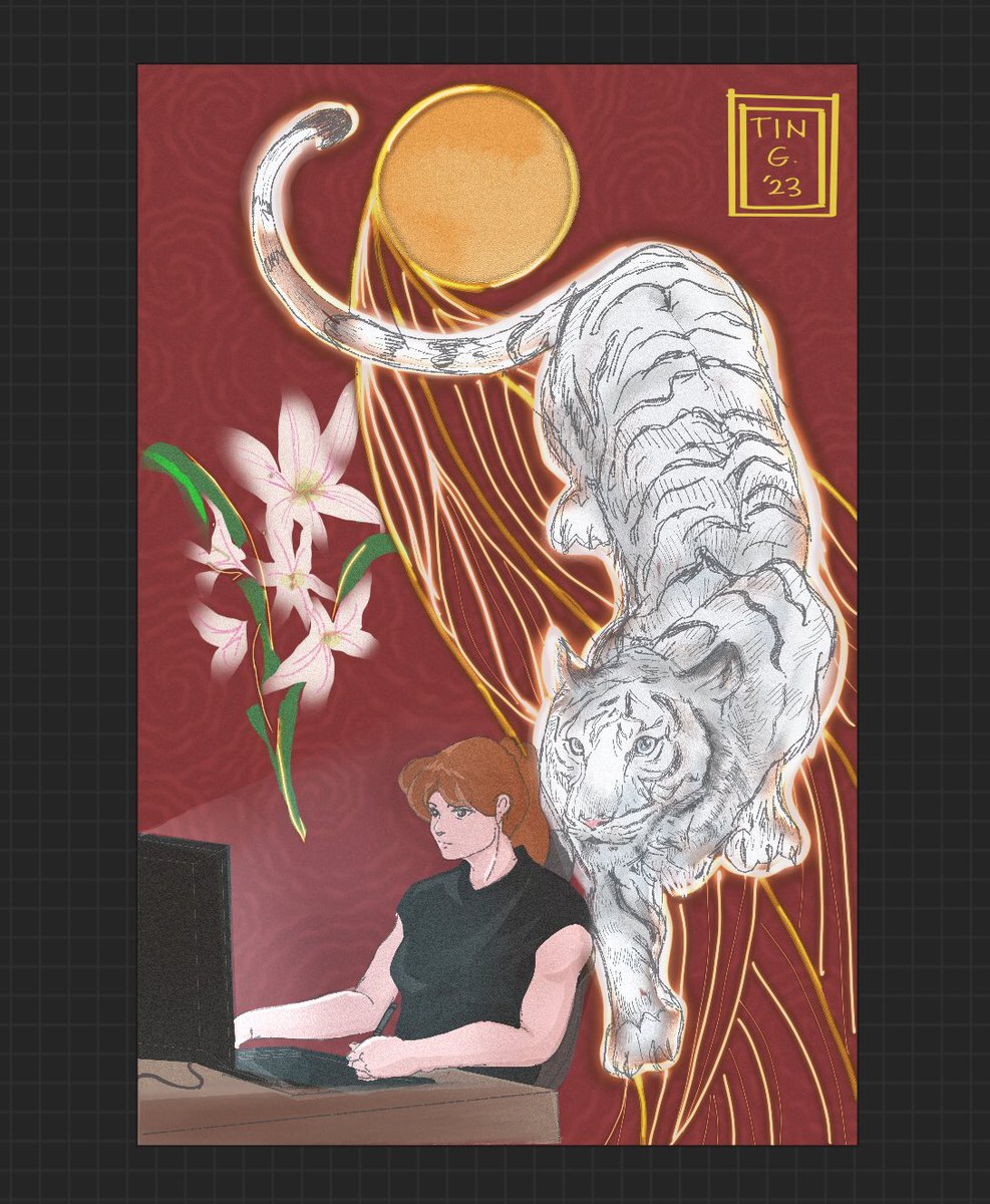 Finally back in the art community after the pandemic. This artwork will be on display come Saturday and Sunday, Feb. 25-26 at the Abreeza Mall's #TapokTapokArtFair. 

Come and say hi and uwu if ya can.