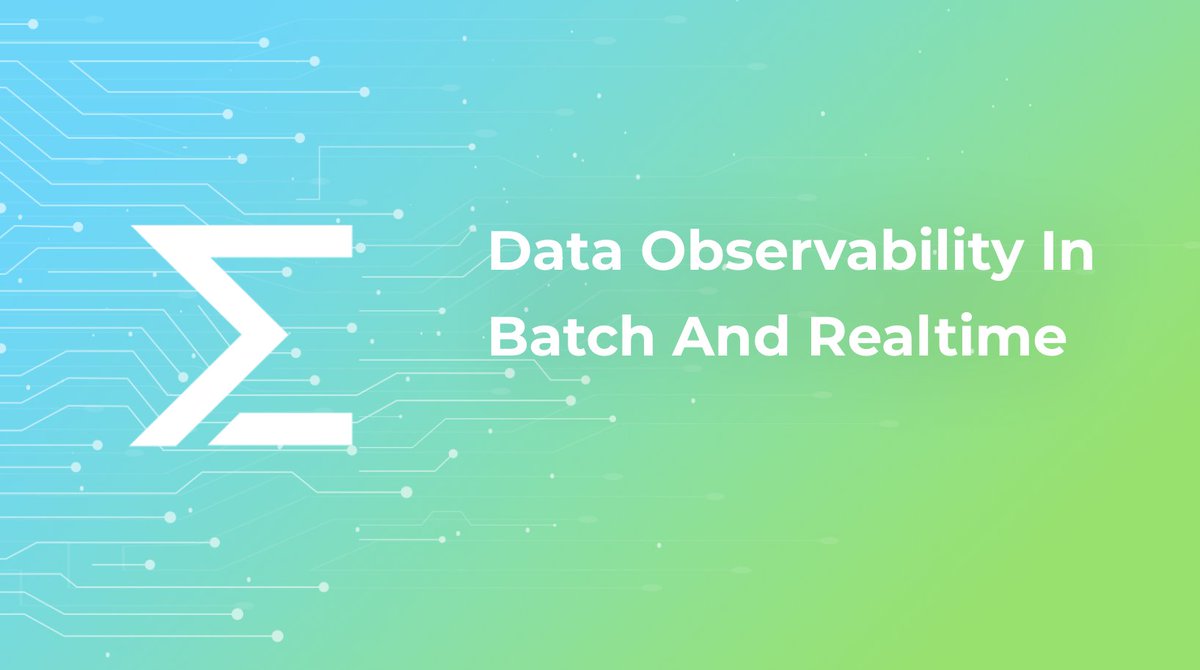 With the surge in #datastreaming & #realtimedataprocessing over traditional #batchdataprocessing methods, check out our post that discusses various methods of #dataprocessing,#dataarchitectures, & the role of #dataobservability in the larger context. telm.ai/blog/data-obse…