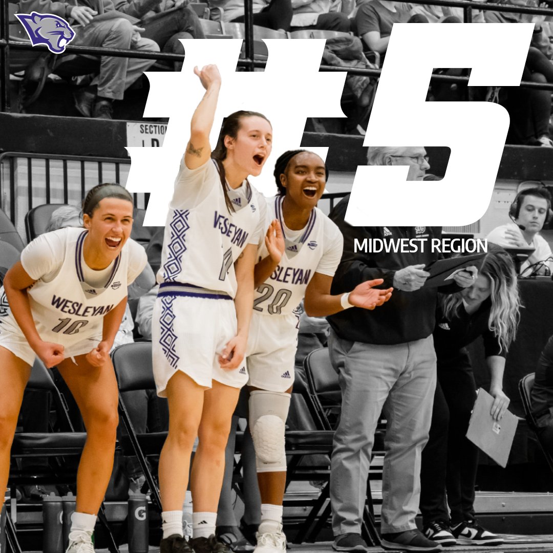 KWC Panthers (@kwcpanthers) on Twitter photo Get hyped Panther fans, <a href="/kwcwomenshoops/">KWC Women's Hoops</a> is ranked No. 5๏ธโฃ in the Midwest Region!
#OneTeamWesleyan | #ForTheW Get hyped Panther fans, <a href="/kwcwomenshoops/">KWC Women's Hoops</a> is ranked No. 5๏ธโฃ in the Midwest Region!
#OneTeamWesleyan | #ForTheW