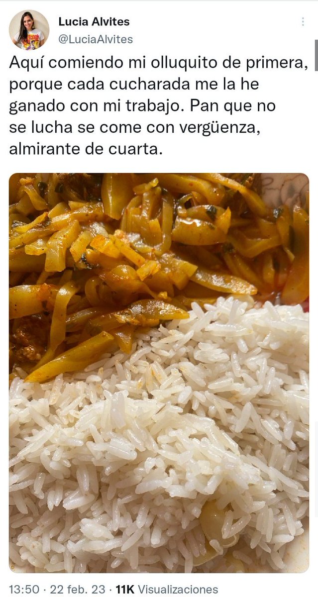 Liberfach0's tweet photo. No, Lucia Alvites, el olluco que comes, no te lo ganaste trabajando honradamente, te lo ganaste por entrar a dedo en el Min de la Mujer, y no hacer NADA, y por ser una activista pro dictadura de Castro y Chavez. Engañarás a los incautos, pero NO a la gente que se informa. https://t.co/JqnuuJbLyi