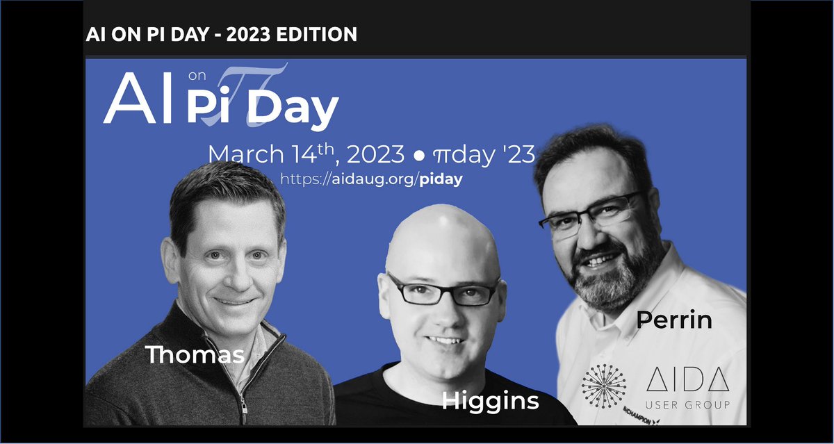 sonia_singh7's tweet photo. AI on Pi Day is a great opportunity to learn more about IBM's AI strategy by @robdthomas , new AI products at IBM by @BillHiggins , moderated by @jgperrin !
Details at: https://t.co/02NcwROKBl
#ai #aidaug #aiforgood #aiforbusiness #watson #ibmcloud #ibm #ibmchampion https://t.co/fLoKWvu6rr