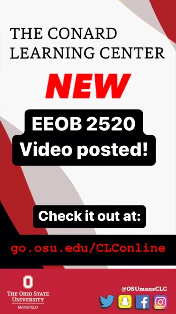 OSUmansCLC's tweet photo. New EEOB 2520 review videos posted at https://t.co/Aj8g7rqDtu. Check out this video and many more TODAY! #WorkHardGetHelpSucceed https://t.co/ksOPywX6Bu https://t.co/HQWlKhevFC