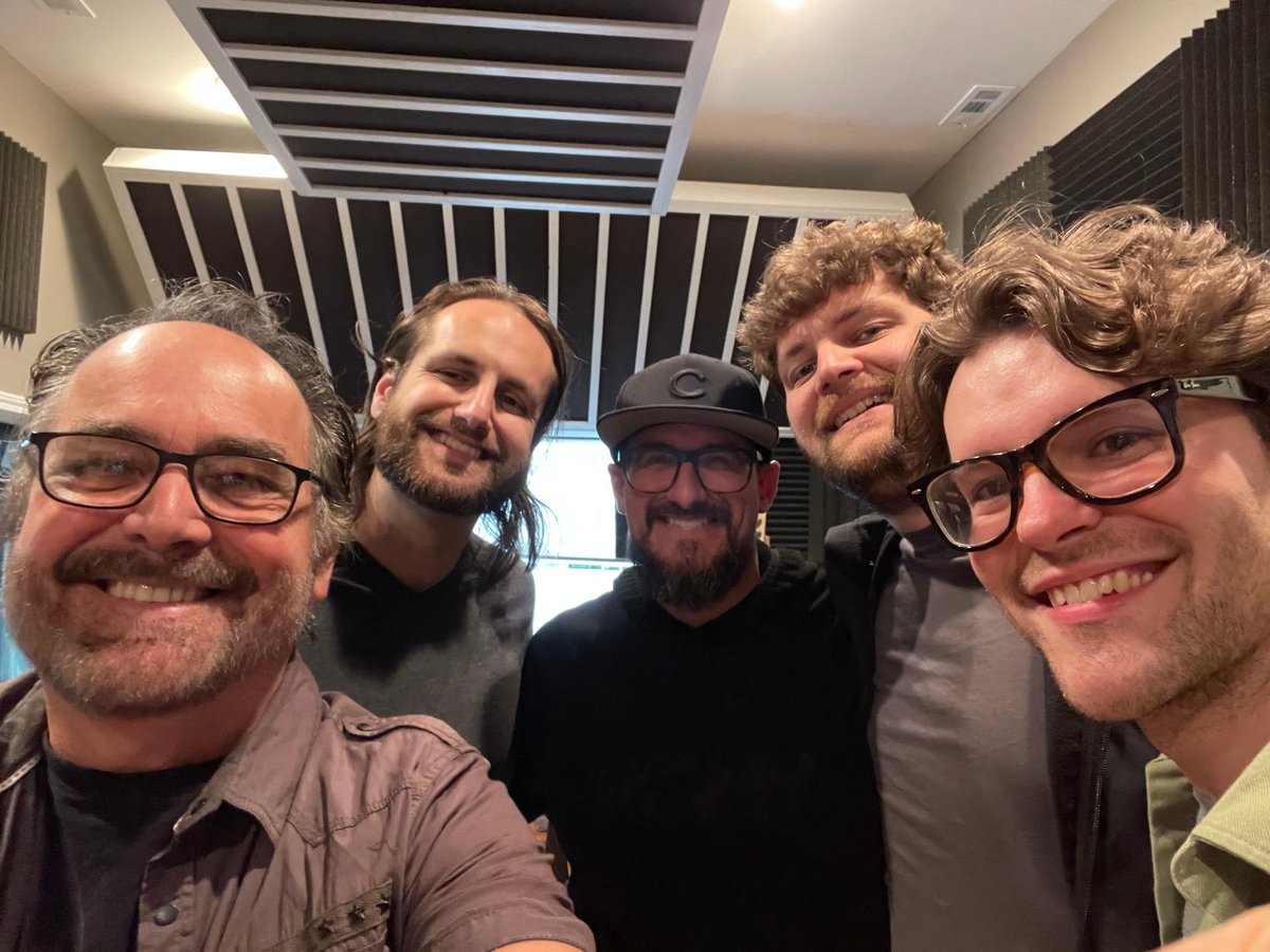 Had an AMAZING day tracking for the “Joseph” album with Gideon and Gabe Klein, Sam Hunter and Jerry Guidroz! Extremely productive!