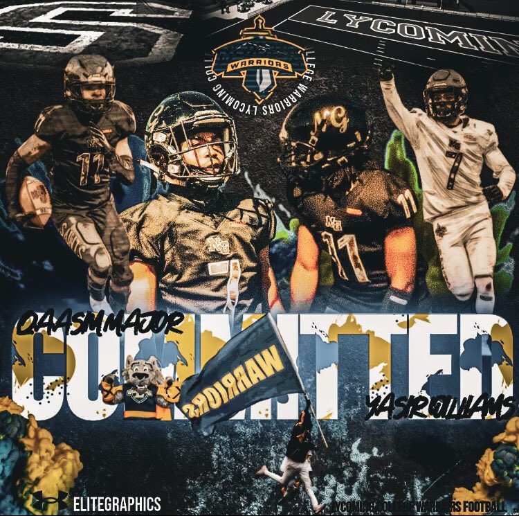Qaasim Major (@qaasimmajor) on Twitter photo We grind together, we shine together, Hope boyz 4Life💙 <a href="/MCtheHC/">Mike Clark</a> <a href="/imyasirwilliams/">Yasir Williams</a> <a href="/WarriorsFBall/">Lycoming Football</a> 100% COMMITTED!!! We grind together, we shine together, Hope boyz 4Life💙 <a href="/MCtheHC/">Mike Clark</a> <a href="/imyasirwilliams/">Yasir Williams</a> <a href="/WarriorsFBall/">Lycoming Football</a> 100% COMMITTED!!!