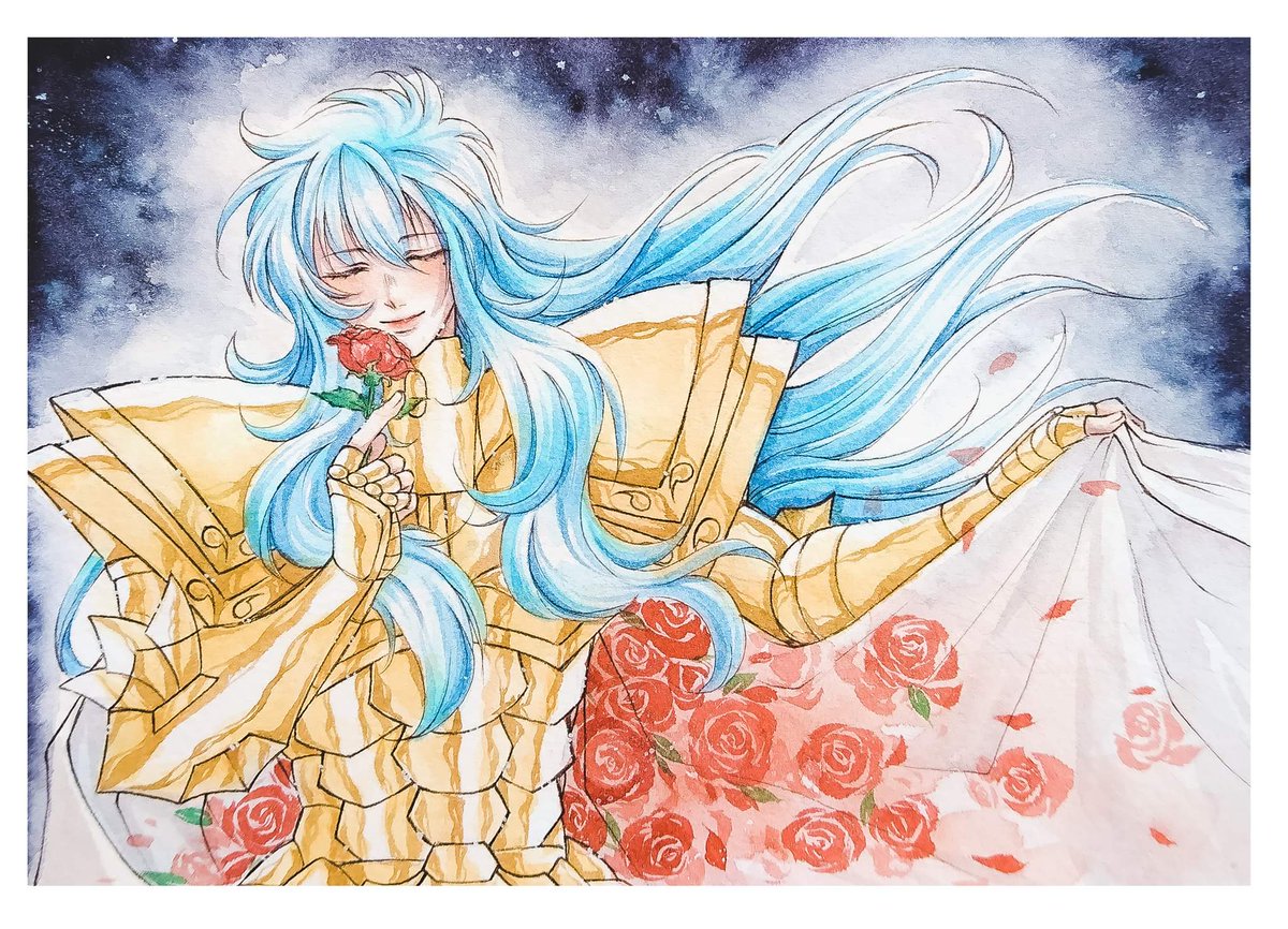 2020-2021-2022 B'day art
.
.
Happy birthday Albafica 💖