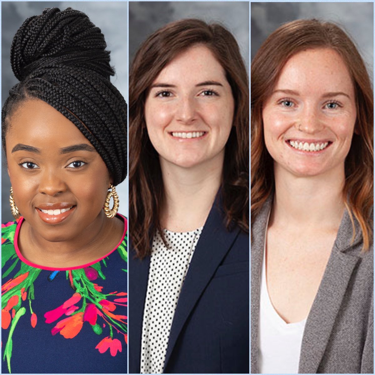 WiscObGyn's tweet photo. Congratulations to our three incoming chief residents! Starting May 1, 2023, Dr. India Anderson-Carter will be the @wiscobgyn Education Chief Resident, while Dr. Alex Andes and Dr. Margaret Harrison will be Administrative Chief Residents! https://t.co/wLJL3Ojv9q