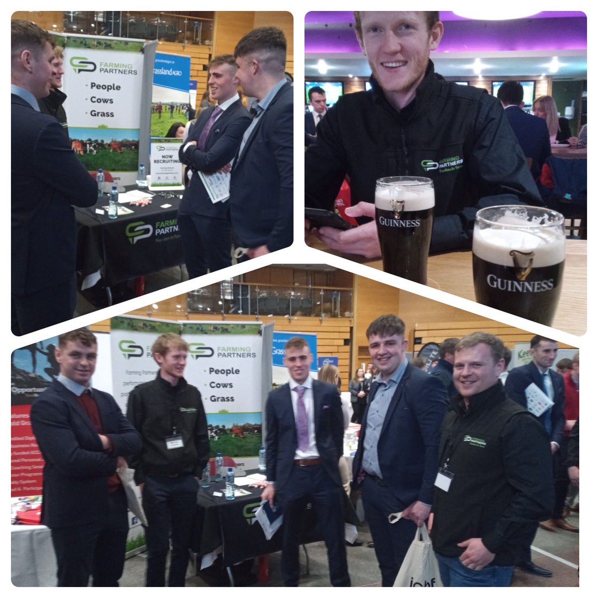 FarmingPartners's tweet photo. No trip to Ireland would be complete without a drop of the black stuffโฆ.
Thank you to our past work experience student @Eilishg24 @ucdagfood @UCD_Ag_Soc @ucd for a super event!
#grasstomilk #farmingpartners #agricareers https://t.co/3reJ3jX62k