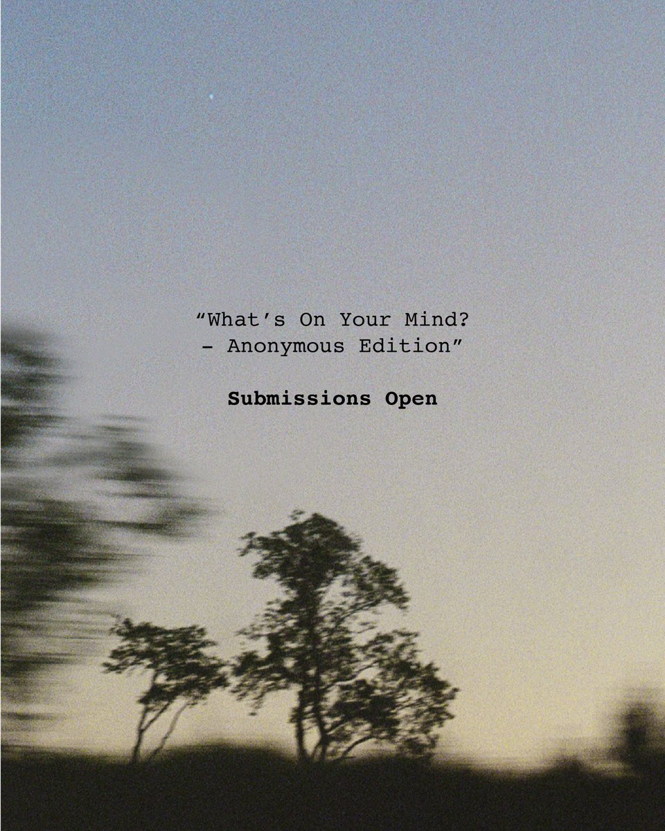 madebysoraya_'s tweet photo. “What’s On Your Mind? - Anonymous Edition” 

To be featured in the photo series, submit your response here! https://t.co/rUBaENg6Rd https://t.co/tihhqNuLvy