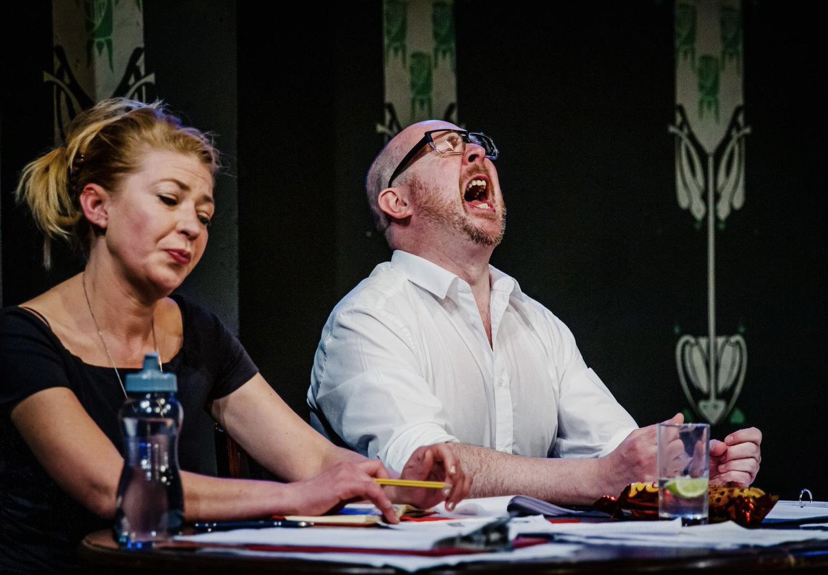 MatthewParker75's tweet photo. Gorgeous crowd in tonight for THE PLAY WITH SPEECHES @BrocJackTheatre. A small yet perfectly formed audience who gave generously of their laughter, oohs, ahhs &amp; outrage (in a good way! Plot related!). We’re halfway through the run &amp; I’m loving every minute https://t.co/MC6huamfXw https://t.co/7hInaze7xu