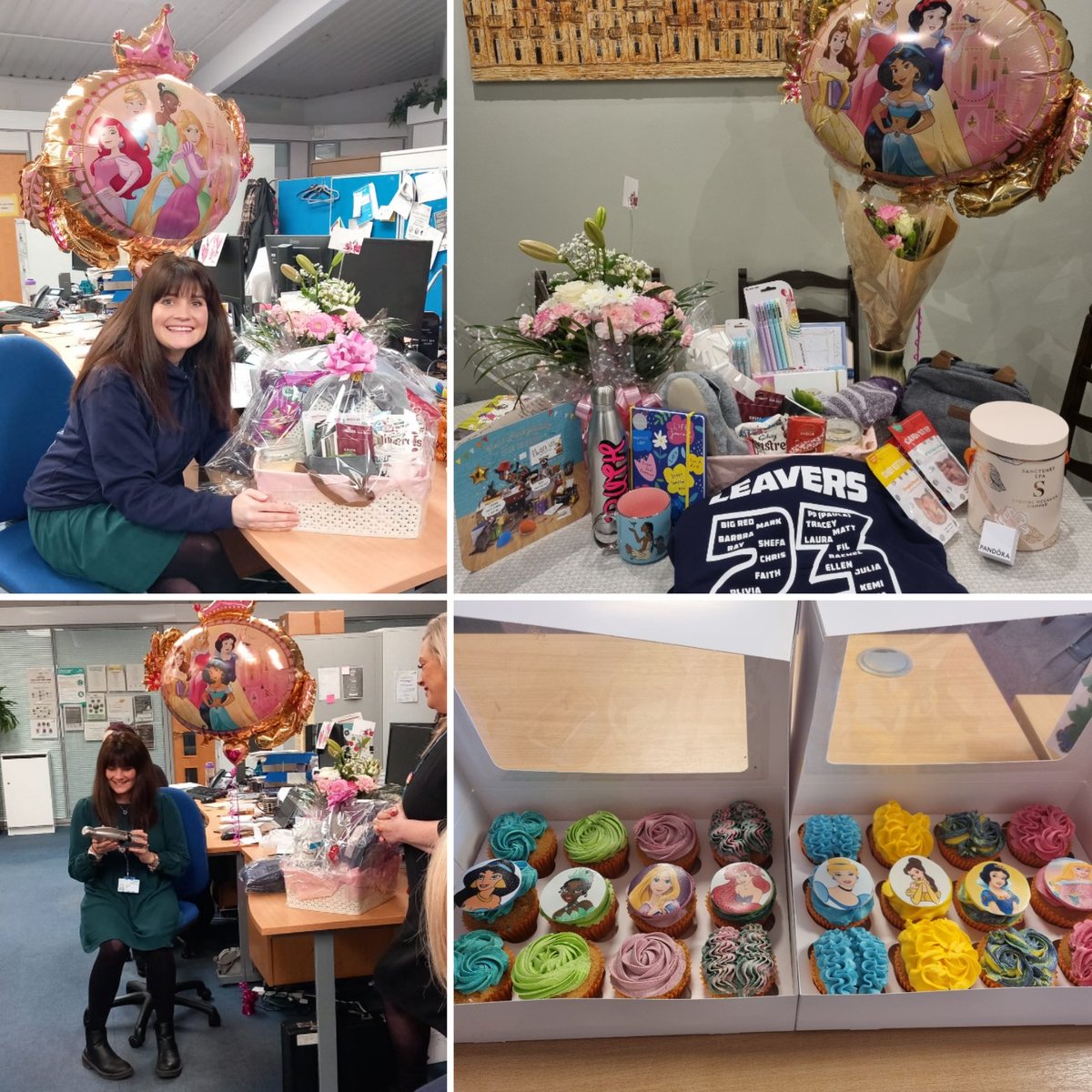 After 8 years, today was my last day at Tameside CMHT.I have been truly spoilt with all the gifts and cakes. So generous and personal to all the things I love and need for my next job! Thank you so much, South CMHT, I miss you all already! Xx