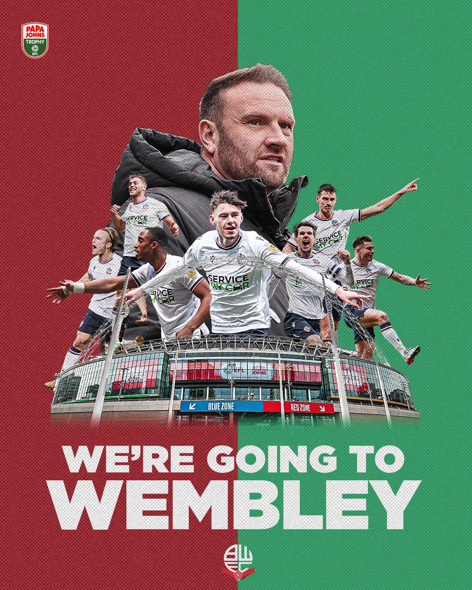 Massive congrats to local lad <a href="/Jamestrafford6/">James trafford</a> on getting to Wembley with the mighty Bolton Wanderers <a href="/OfficialBWFC/">Bolton Wanderers</a>