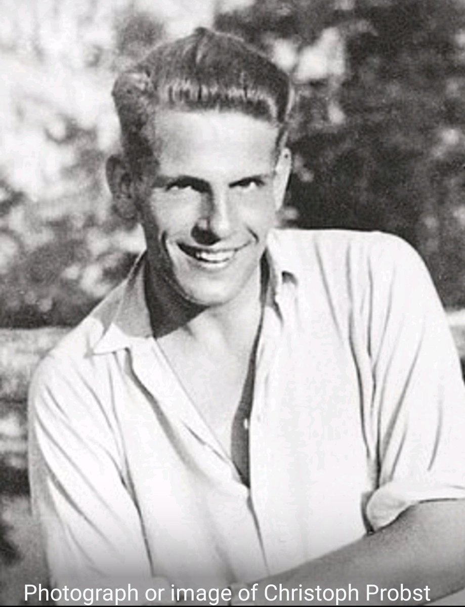 80th anniversary 
on February 22nd 

"Sophia Magdalena"
"Hans Fritz Scholl"
"Christoph Ananda Probst"

German pacifist, German students and anti-Nazi political activists. 
They were executed by guillotine immediately after the judgement in a show trial on the same day in 1943.