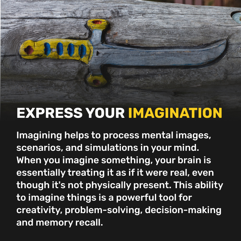 drinkstacks's tweet photo. Express your imagination!
Imagining helps to process mental images, scenarios, and simulations in your mind. This ability to imagine things is a powerful tool for creativity, problem-solving, decision-making and memory recall. https://t.co/Ccz5MEIhsU
