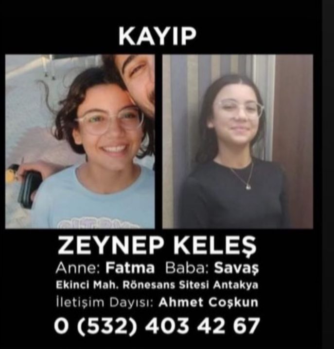 #ZeynepNerede