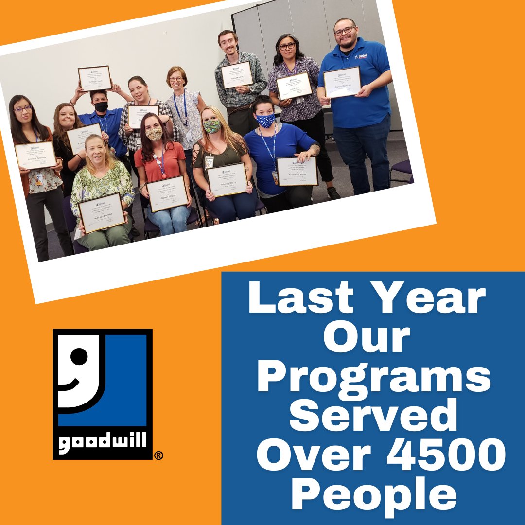 goodwillsouthaz's tweet photo. We're more than a thrift store; we're a community hub making a difference! We have over ten young adult and adult programs that help benefit our communities most needed individuals. Visit us today!
#goodwill #tucsonaz #comunityfirst #impact https://t.co/0lYL2qA2c2