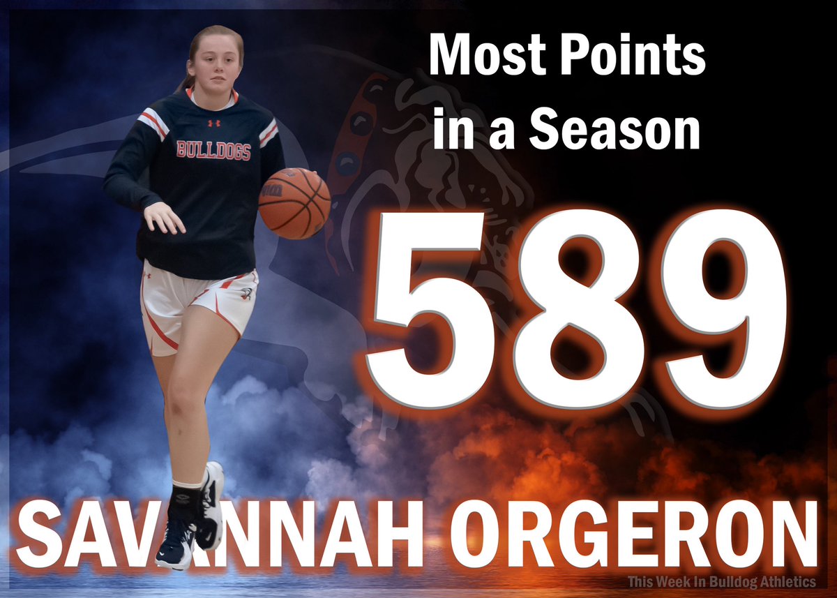 Congratulations <a href="/orgeron_42/">Savannah Orgeron</a> on setting a @MSGirlsBBall single season record.  <a href="/mshsathletics/">M-SHS Athletics</a>