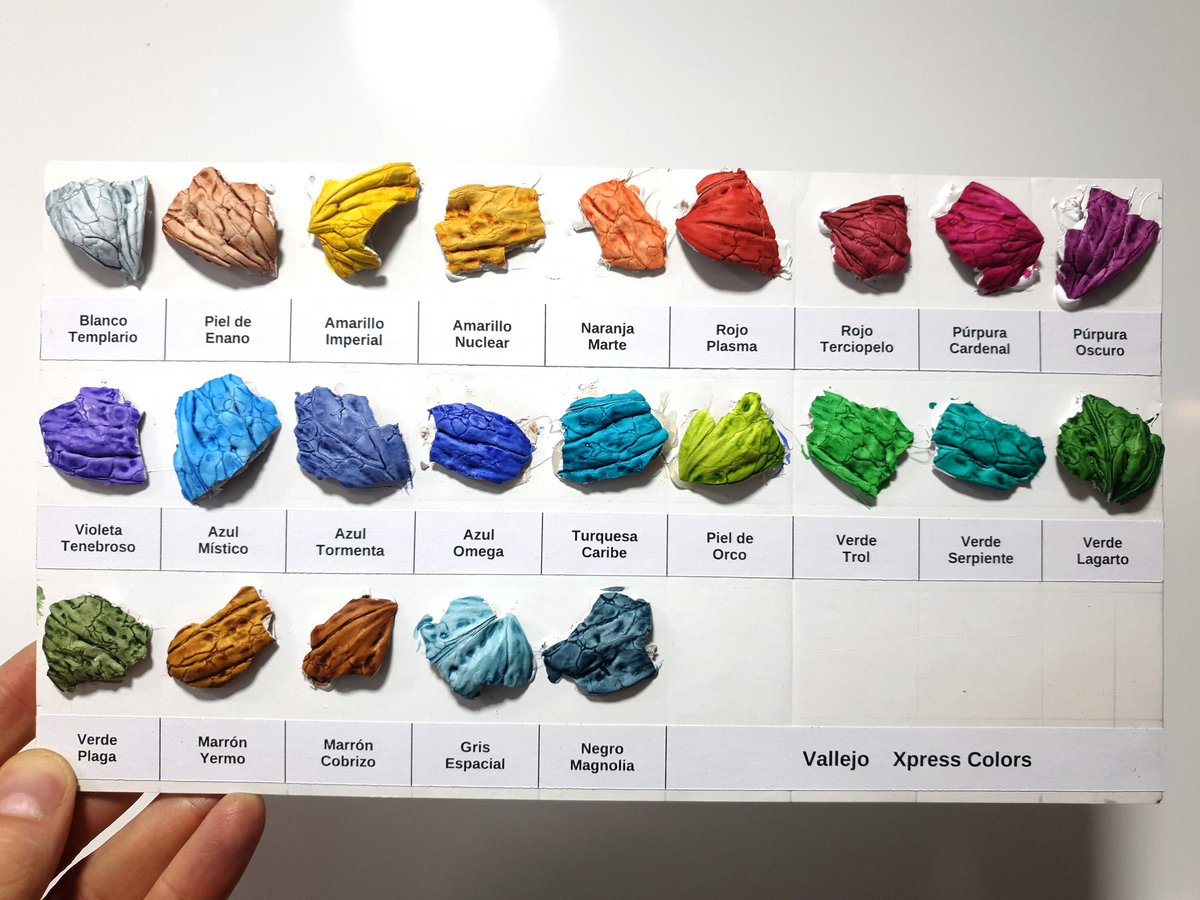 Una forma resultona de hacerte las muestras de los Xpress Colors de <a href="/vallejocolors/">Acrylicos Vallejo</a> de la que estoy orgulloso :P