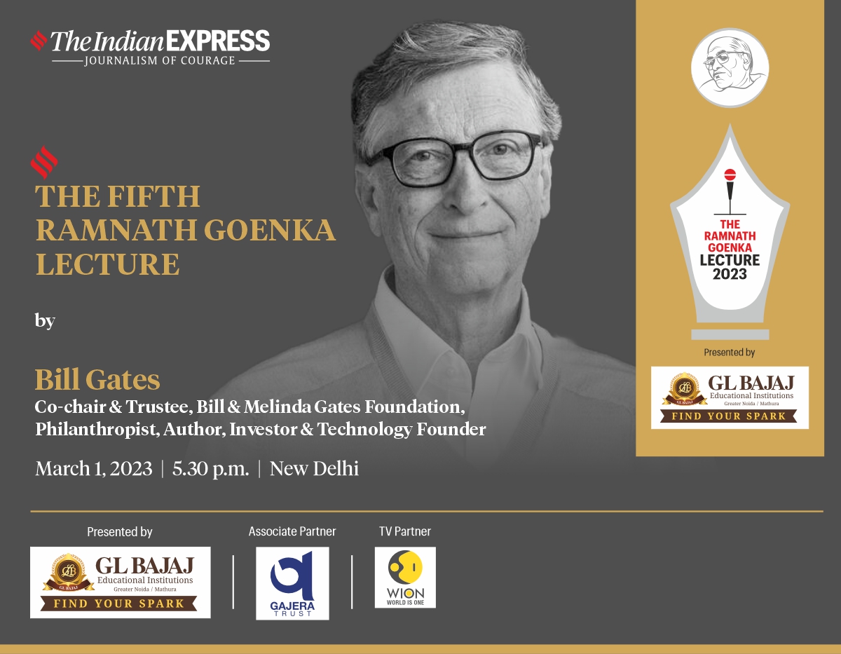 The Indian Express on Twitter "The Fifth Ramnath Goenka Lecture will