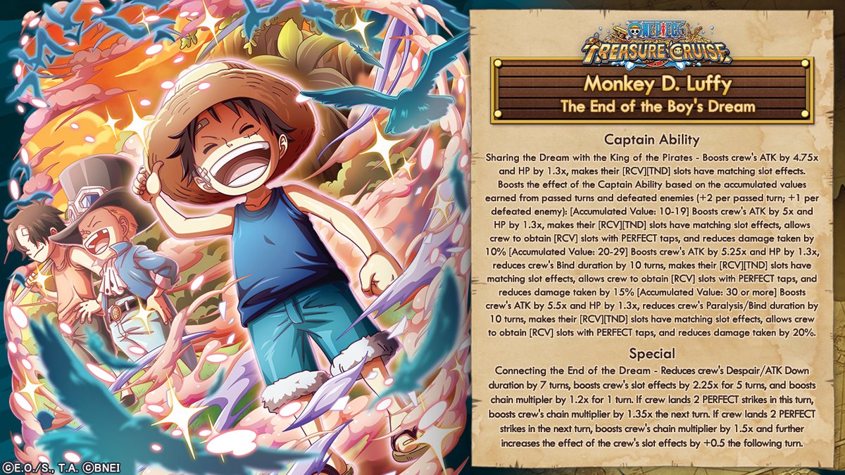 ONE PIECE Treasure Cruise tweet media