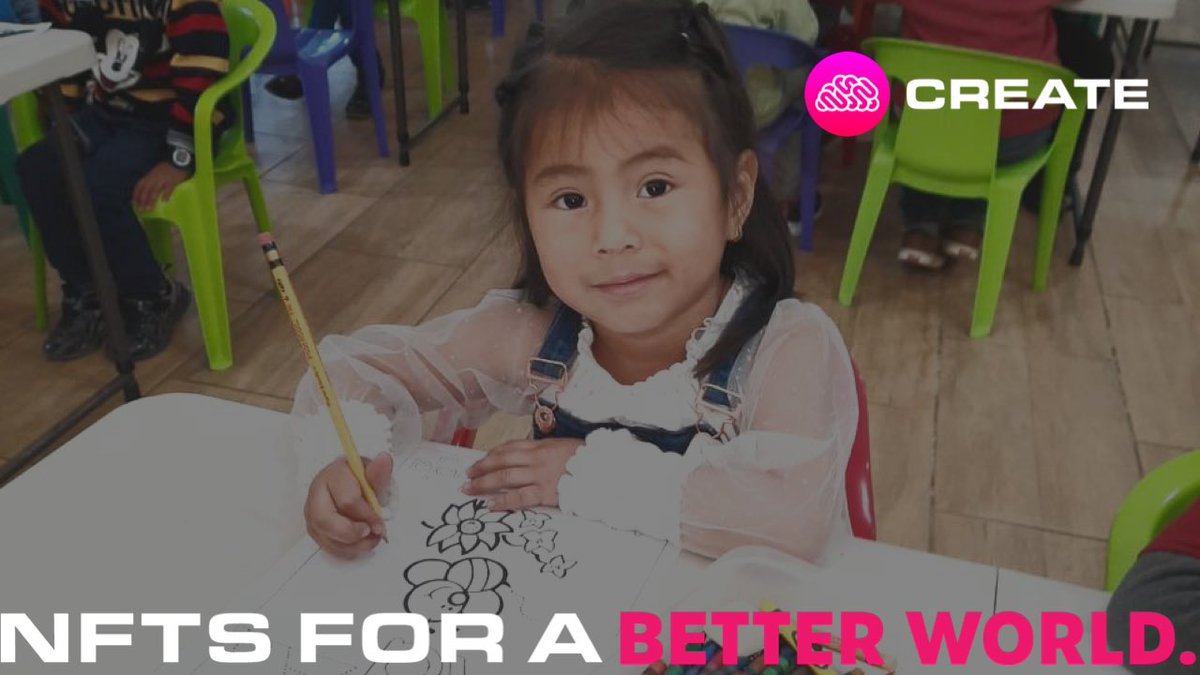 Since creation, Mandox has always supported Mission Guatemala. 

Providing education, safety, prayer, food, it has been nothing short of amazing. 

Not only will we continue to support Mission Guatemala but we will be able to reach out further with Create. 

“NFTs For A Better